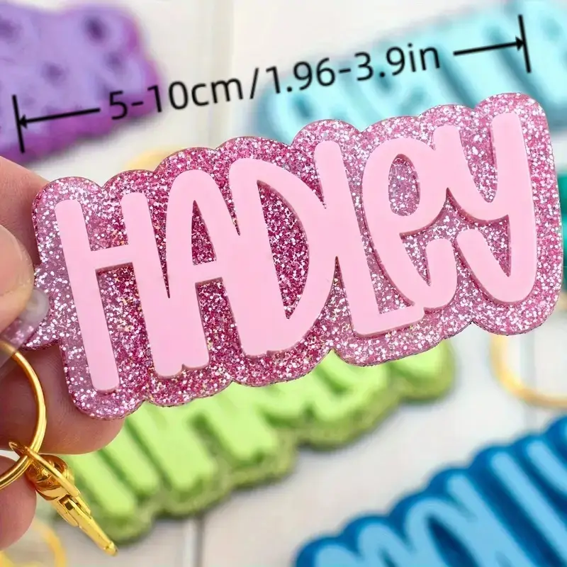 Personalized Acrylic Keychain