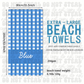 Custom Beach Towel Pre Order