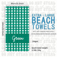 Custom Beach Towel Pre Order