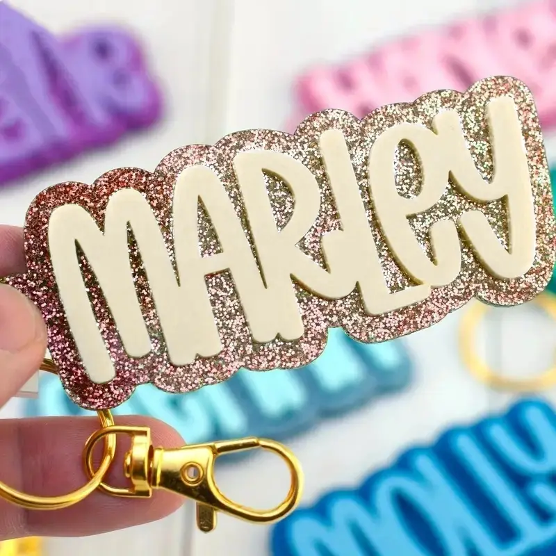 Personalized Acrylic Keychain