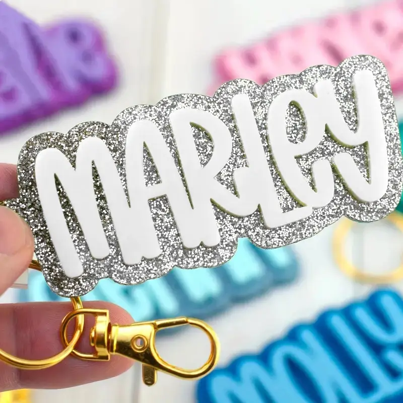 Personalized Acrylic Keychain