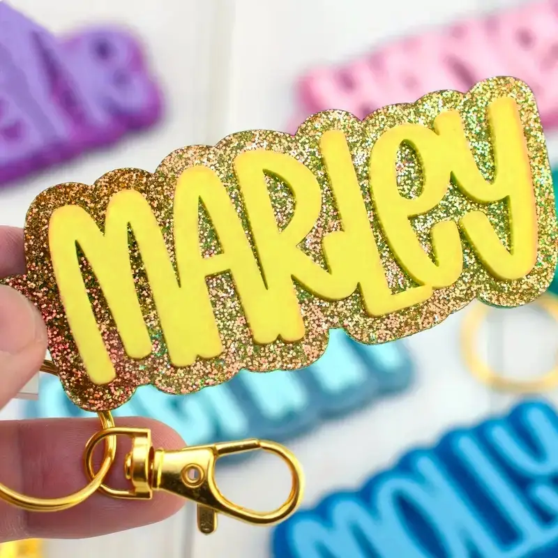 Personalized Acrylic Keychain